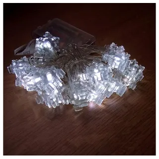 Nipach GmbH LED Lichterkette 20er Batterie Innenbereich Weiß