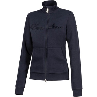 Equiline Sweatjacke Damen Full Zip Sweatshirt Esipe Jacke Pre FS 2024 Blue L