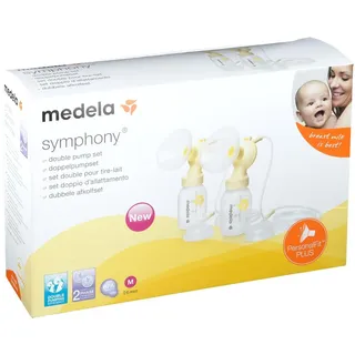 Medela Handmilchpumpe PersonalFit PLUS Doppelpumpset Größe M (24mm)