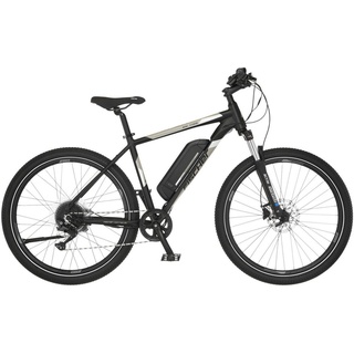 Fischer Fahrrad E-Bike »MONTIS Europameisterschaft 1726 422«, 10 Gang, Pedelec, Elektrofahrrad für Damen u. Herren, MTB schwarz