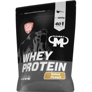 Mammut Whey Protein Salted Peanut Pulver 1000 g
