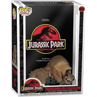 Funko Jurassic Park Tyrannosaurus Rex & Velociraptor 03 Sammelfigur 31 cm