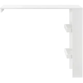 [en.casa] Bartisch Bromölla 120 x 45 x 106 cm Weiß