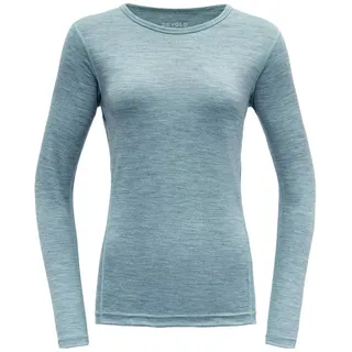 Devold Breeze Langarm Shirt Blau L