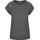 T-Shirt in charcoal/bottlegreen XL