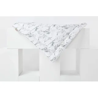 KraftKids MAR112-85 Wickelauflage in weißer Marmor, Wickelunterlage 85x75 cm (BxT), Wickelkissen, mehrfarbig, 780 g