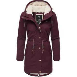 Ragwear Winterparka Canny rot / weinrot 4XL