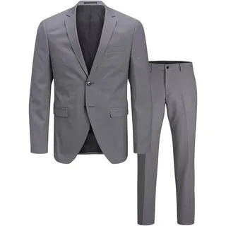 JACK & JONES Franco Anzug Light Grey Melange 54