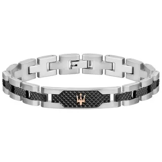 Maserati JM419ASC01 Armband Schwarz Edelstahl 21 cm