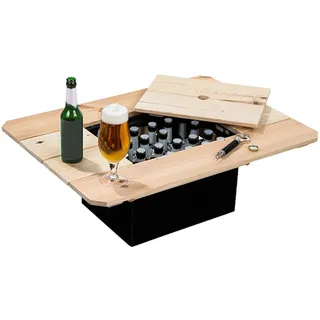 Gravidus Bierkasten Holztisch Bartisch 0 x 0 cm Braun