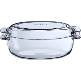 Pyrex Auflaufform Oval 39 x 22,5 cm Transparent