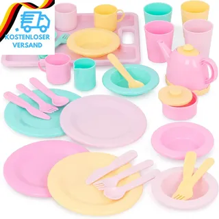 Circle Kinderküche Zubehör Geschirr Set Teekanne Kinder Kochgeschirr Spielküche