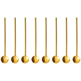 Butlers Trinklöffel SIP & SPOON 8er-Set in Gold | Gr.: onesize