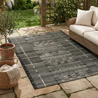 Gino Falcone In-und Outdoor-Teppich Aurora grey (300x400cm)