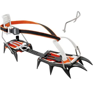 Petzl Steigeisen schwarz/orange One Size