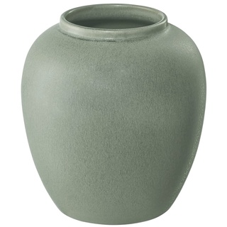ASA 80101172 florea Vase, Steingut, 16cm, Grün