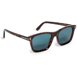 TOM FORD Unisex Barron Sunglasses, red Havana, 54/20/145 - 54/20/145