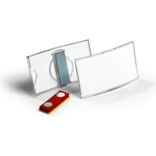Durable Namensschild konvex mit Magnet 25 St.