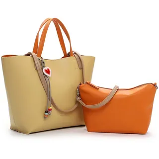 TAMARIS Keshia Shopper Synthetik Lightyellow