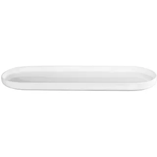 Asa Selection Oco Teller oval 25,5x8,5 cm Weiß