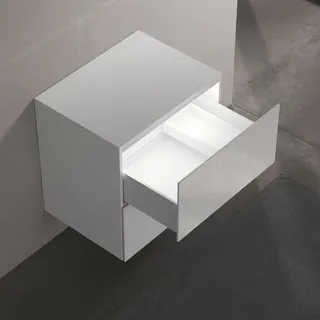 Keuco Edition 11 Sideboard 2 Frontauszüge, mit LED-Innenbeleuchtung, 700x700x535mm, 31323300100,