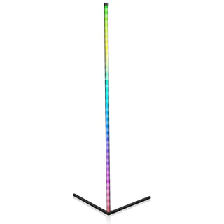 Grundig LED-Eckstehleuchte 140 cm schwarz