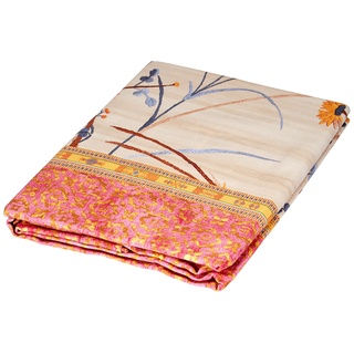 Bassetti Fong Tischdecke aus 100% Baumwolle, Panama-Gewebe in der Farbe Beige v.2, Maße: 150x250 cm - 9275601