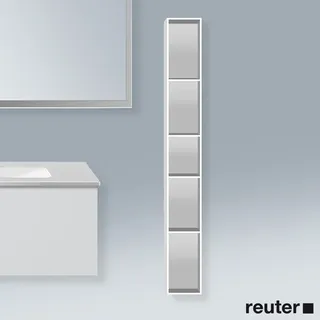 Duravit L-Cube Regalelement vertikal, 5 Fächer, 180x180x1400mm, LC120601818,