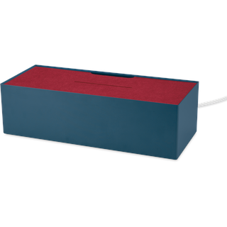 REMEMBER Kabelbox deep blue - Kabelorganizer und Versteck - Moderne Aufbewahrung