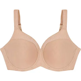 Triumph Modern Soft+Cotton Bügel-BH, Jersey, Formbügel, für Damen, Neutral Beige 85D,