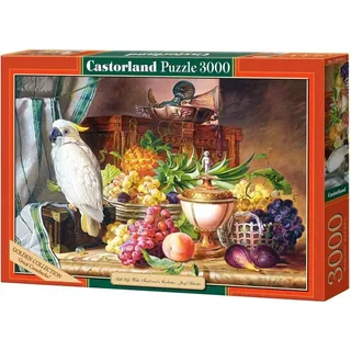 Castorland Still Life With Fruit and a Cockatoo, Josef Schuster Puzzle 3000 Teile (3000 Teile)