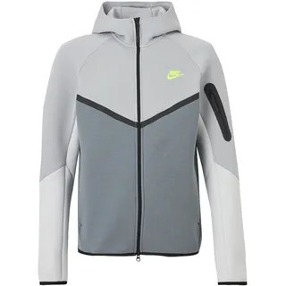 Nike Tech Fleece Sweatjacke Herren Grau/Schwarz XL