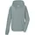 Fleeceshirt Sweatshirt Grau/Grün 46