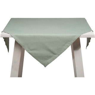 Pichler Tischdecke, Jadegrün, Textil, Uni, rechteckig, 100 cm, Wohntextilien, Tischwäsche, Tischdecken