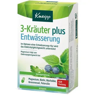 Kneipp 3-Kräuter Entwässerung plus Kapseln 60 St.