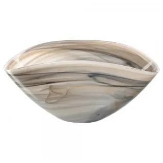 LEONARDO Schüssel Leonardo Schale Alabastro Beige/Schwarz (27cm)