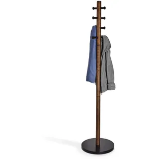 Umbra Garderobenständer Pillar Walnuss