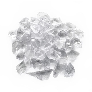 Noble Flame Glutbett: intensive clear / Kristall für ELLASON und CAMPO [dekoratives crushed glass]: ELLASON 740 / 1040