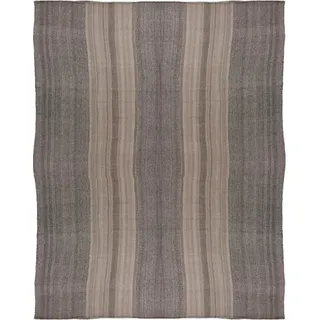 Nain Trading Orientteppich Kelim Fars Antik 518x740 Handgewebter Orientteppich / Perserteppich, rechteckig, Höhe: 5 mm grau