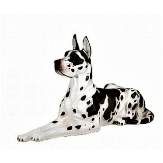 XXL Premium Dogge in lebensgross 90cm Hund Garten Deko Figur inkl. Spedition