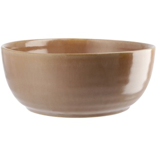 ASA SELECTION Schale  Poke Bowl , beige , Steinzeug , Maße (cm): H: 7  Ø: 18