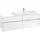 Waschbeckenunterschrank C03000DH 160 x 55 cm Glossy White