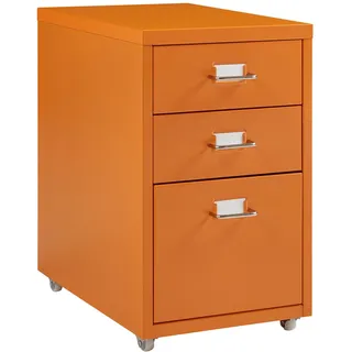 [en.casa] Kökar Rollcontainer 48 x 28 x 41 cm orange