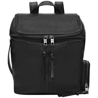 Liebeskind Berlin Rucksack Backpack, aus echtem Leder schwarz