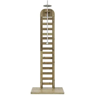 vidaXL Gartendusche Braun 223 cm