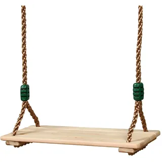 Holzschaukel Für Den Außenbereich – Glatte Baumschaukel, Verstellbare Seilschaukel | Langlebiges Creatives Modernes Design, Robuste Holzschaukel Für Kinder Und Erwachsene, Indoor-Spielplatz, Garten, H