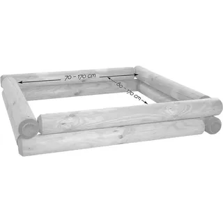 BooGardi Holzsandkasten Bausatz braun