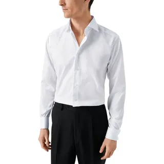 Eton Langarmhemd (1-tlg) weiß 41