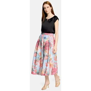 Vera Mont Miniröck Damen Floral Blau 38