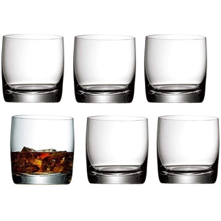 WMF Easy Plus Gin Gläser Set 6-teilig, Tumbler Glas 300 ml, Whisky Gläser, spülmaschinengeeignet, bruchsicher